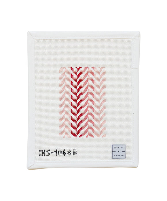 Herringbone Passport Cover Coral