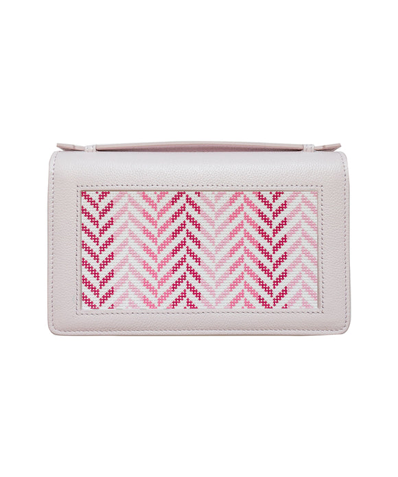 Mini Herringbone Pink