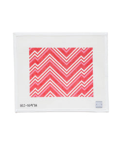 Pink Coral Zag Clutch