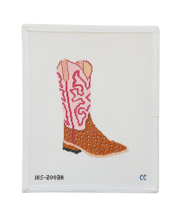 Pink Cowboy Boot LG