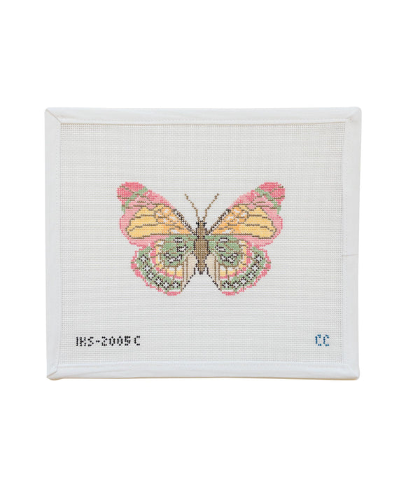 Pink & Green Butterfly Ornament