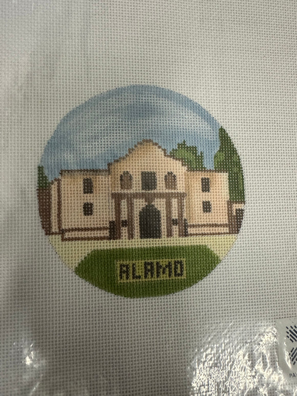 BR TX-21 Alamo Mission w/ stitch guide, Texas and Travel Collection