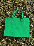 Felt Tote Project Bag - Green