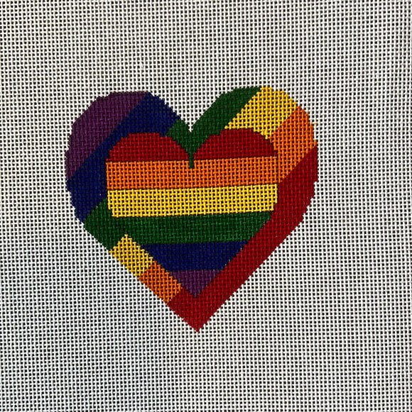 Rainbow Heart - APTS Feb24