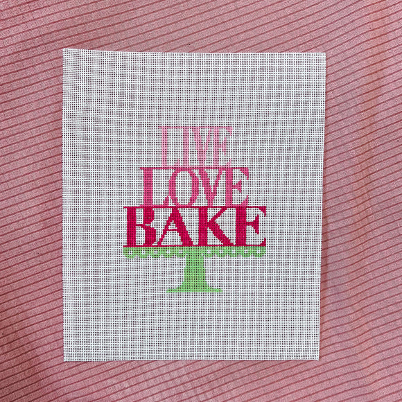Live Love Bake - 18 Mesh