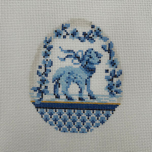 Blue Garland Lamb Egg