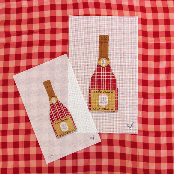 Champagne - Pink/Red Plaid - 13 Mesh