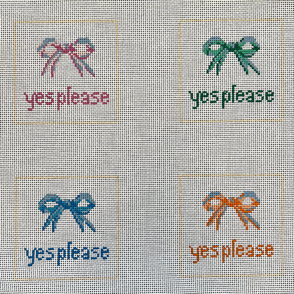 Yes Please Bow Coasters