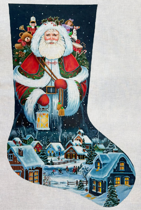 LGDAXS493 - Spirit of Christmas, Village Stocking