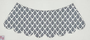 Indigo Ivy Lampshade Canvas