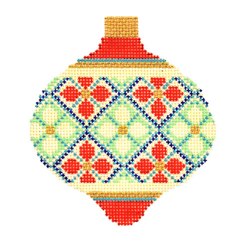KB 1593 - Florentine Baubles - Floral Lattice - KBTS Sep23