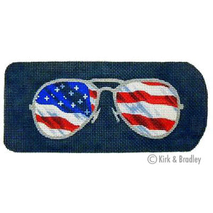 KB 132 - Eyeglasses Case Flag Ray-Bans - KBTS Sep23