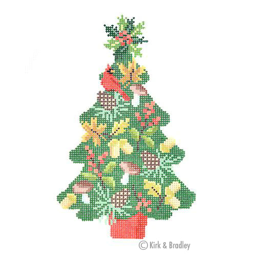 KB 1454 - Christmas Woodland Tree - KBTS Sep23