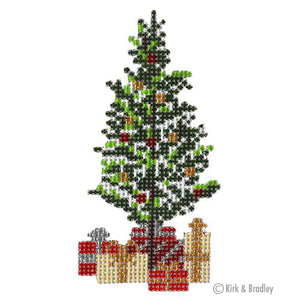 KB 1494 - Retro Ski - Christmas Pine Tree - KBTS Sep23