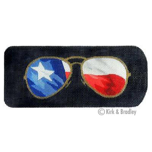 KB 222 - Eyeglass Case Texas Ray-Bans - KBTS Sep23