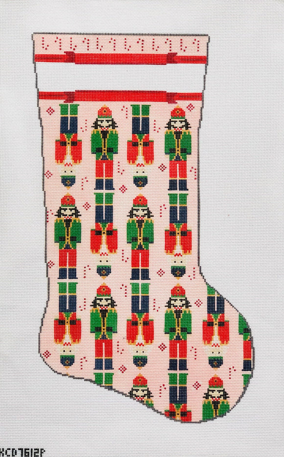 KCDTS Nutcracker Stocking on Pink Stocking