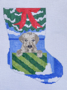 KCDTS Open for Joy Ornament Sized Stocking Canvas