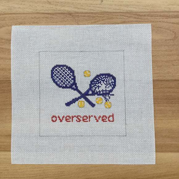 KCDTS Overserved Blue Canvas