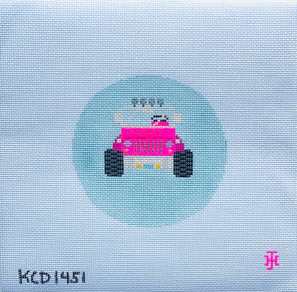 KCDTS Pink Jeep