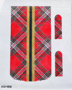 KCDTS Red Tartan Foldover