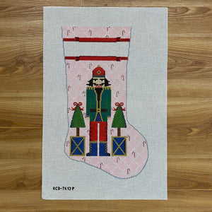 KCDTS Single Pink Nutcracker Stocking