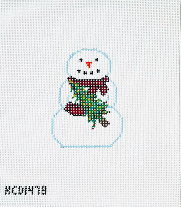 KCDTS Snowman with Christmas Tree