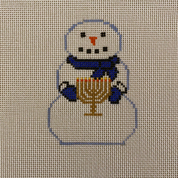 KCDTS Snowman with Menorah