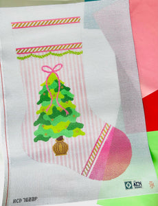 KCDTS Tree on Pink Stocking