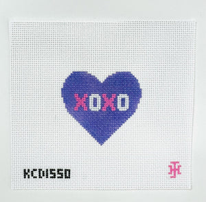 KCDTS xoxo on purple