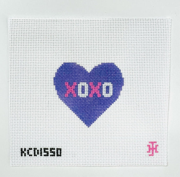 KCDTS xoxo on purple