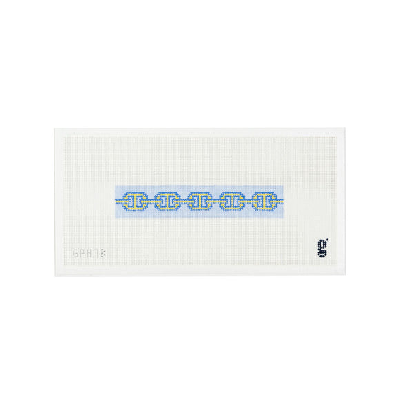 GP87b-Links Fob - Perwinkle / Citron