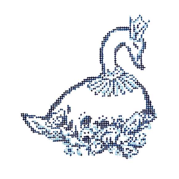 MFC Nutcracker Swan Needlepoint Canvas - 4