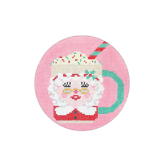 Mrs. Claus Mug Needlepoint Canvas