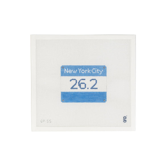 GP55-NYC Marathon Race Bib
