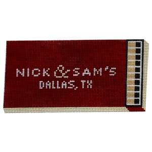 Nick & Sams Matchbox Needlepoint Canvas - 2.5" x 4", 18 Mesh