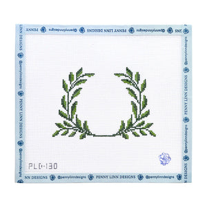 PLDTS Simple Wreath Crest - Olympia Green