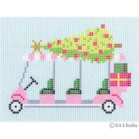 NTG KB108 - Golf Buggy with Christmas Tree - KBTS Sep23