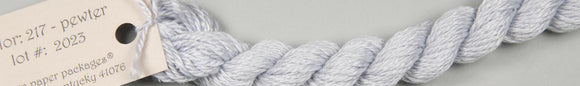 Silk & Ivory Needlepoint Thread (SI217 Pewter)