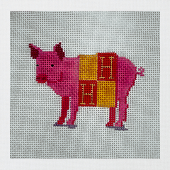 Pig in an Hermes Blanket