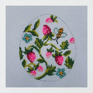 Pink Strawberries Egg