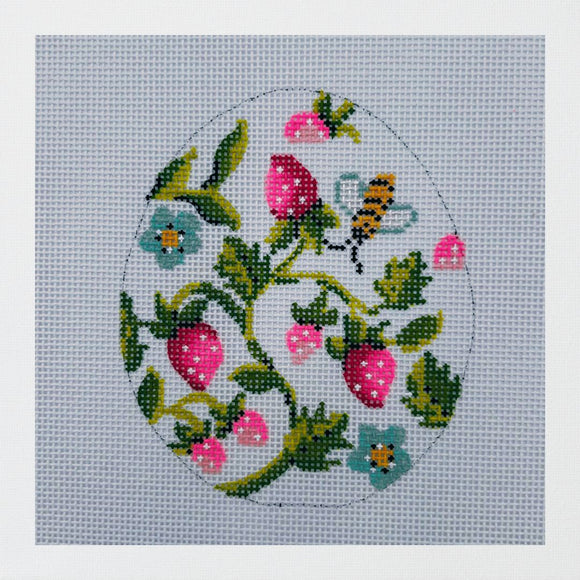Pink Strawberries Egg