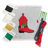 Red Boot with Holly Kit