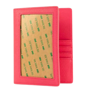 Passport Cover Self Finishing - Hot Pink