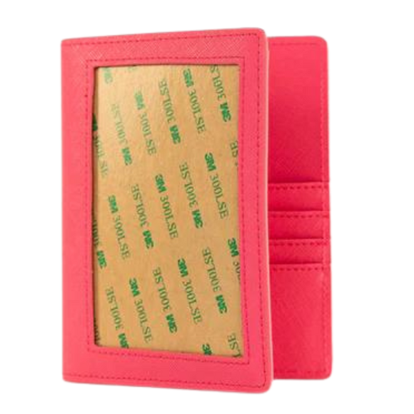 Passport Cover Self Finishing - Hot Pink