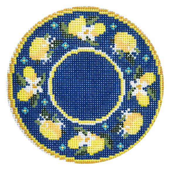 Blue Lemon Plate