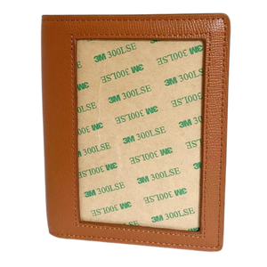 Passport Cover Self Finishing - Cognac