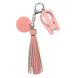 Folding Scissors Tassel - Bahamian Pink