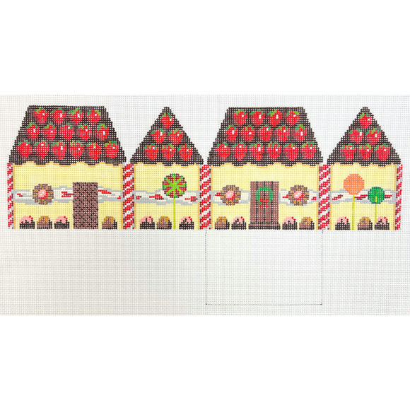 Strawberries and Truffles, 3D Gingerbread House