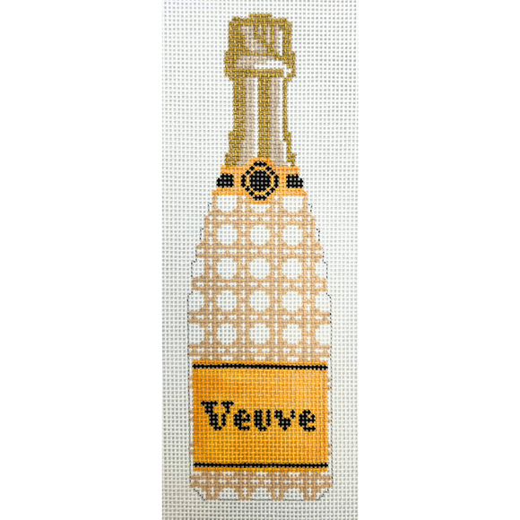 Veuve Bottle - Rattan Cane