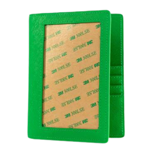 Passport Cover Self Finishing - Kelly Green